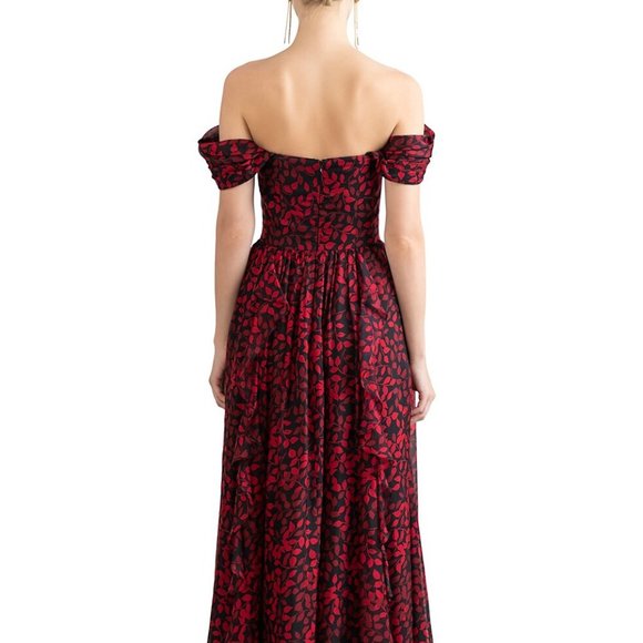 Shoshanna Anais Off-The-Shoulder Dress - Picture 3 of 4